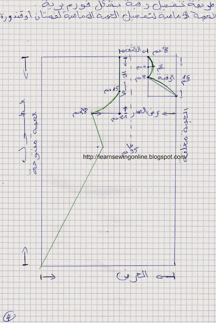 بترونات خياطة للمبتدئين - ورق مفصل باشكال الملابس 12439 3