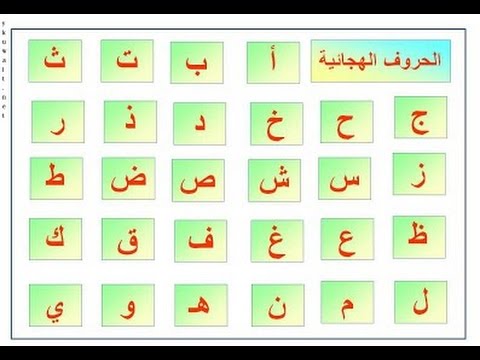 تعليم احرف اللغة العربية للاطفال , كيفية التعليم بكل سهولة