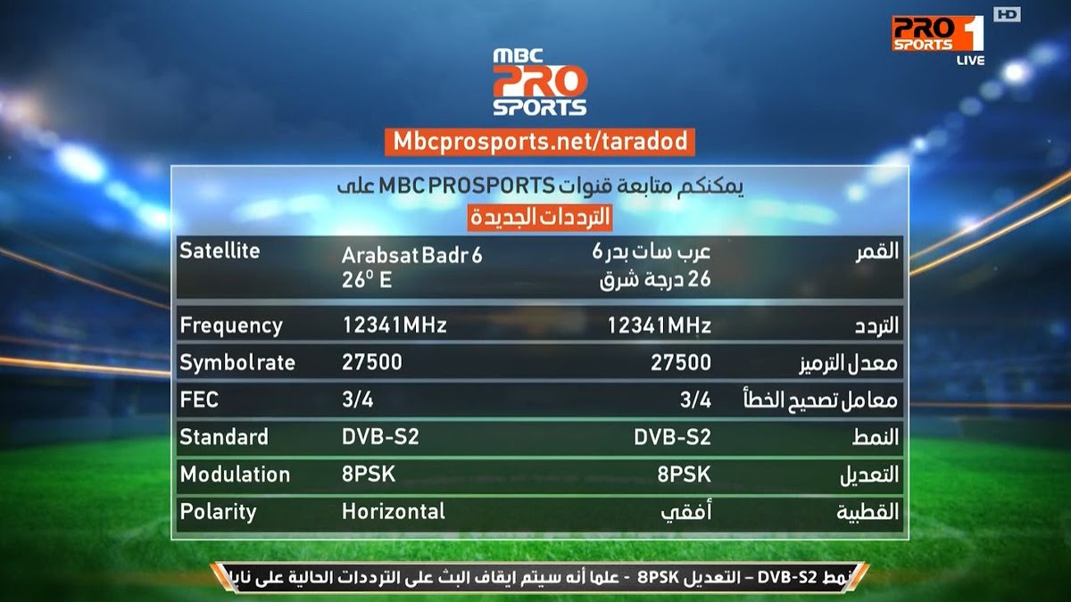 تردد Mbc Bro 11617