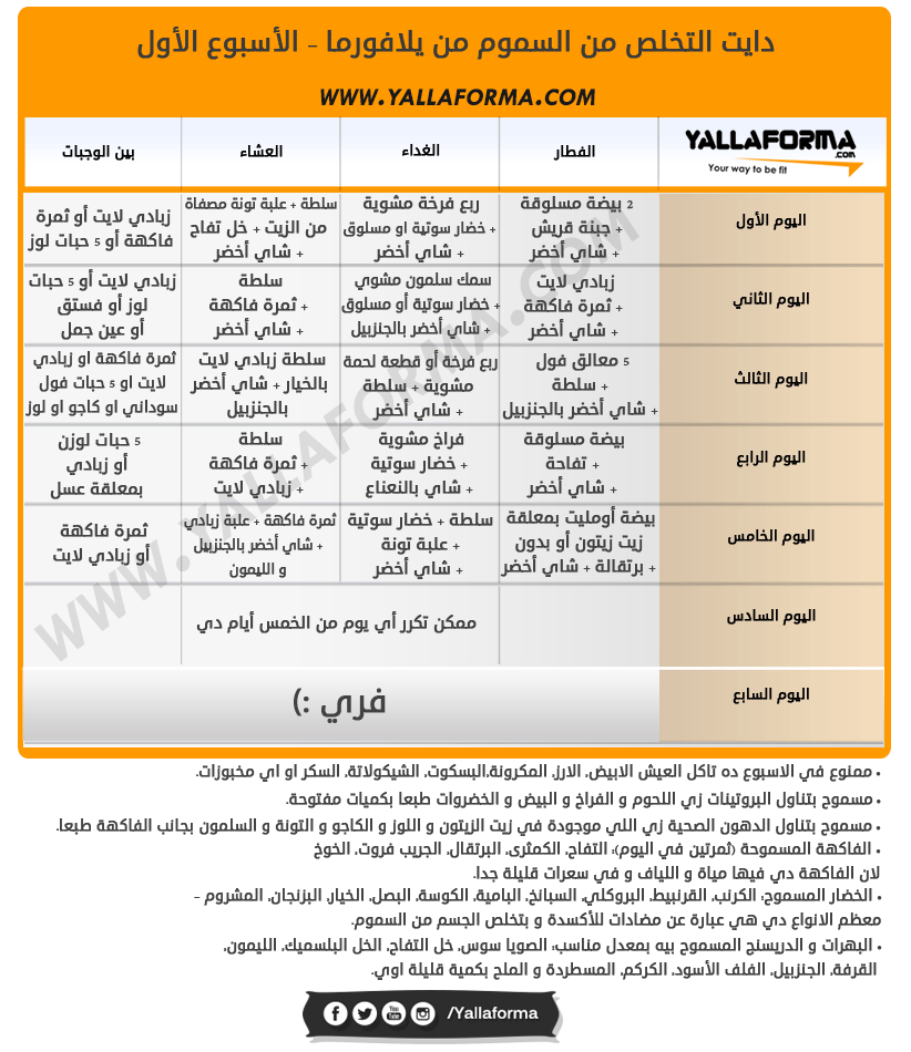 نظام دايت - افضل الانظمه الغذائيه للحصول على جسم رشيق 2158