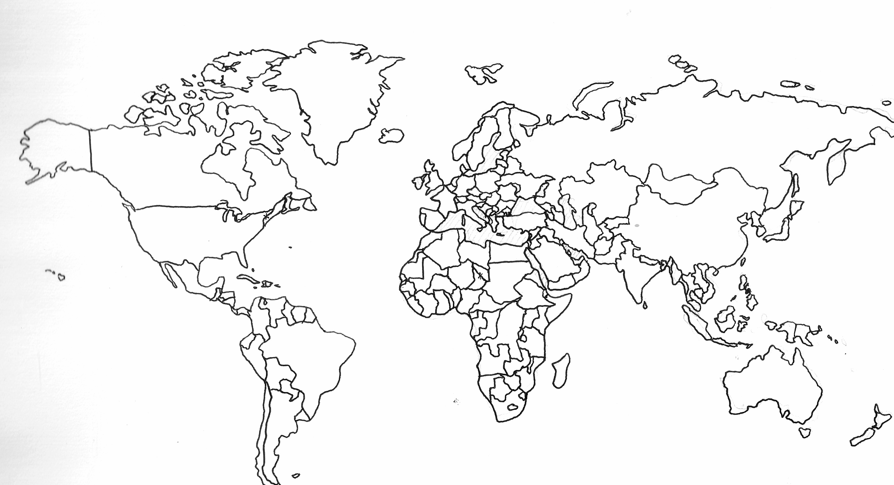 خريطة العالم صماء , اجمل الصور لخريطة العالم الصماء - بنات كول