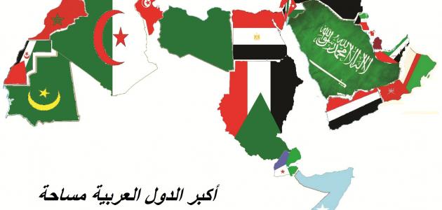 12675 1 ما هي اكبر الدول العربية مساحة - الجزائر والسودان وما معهم كساب عاصم